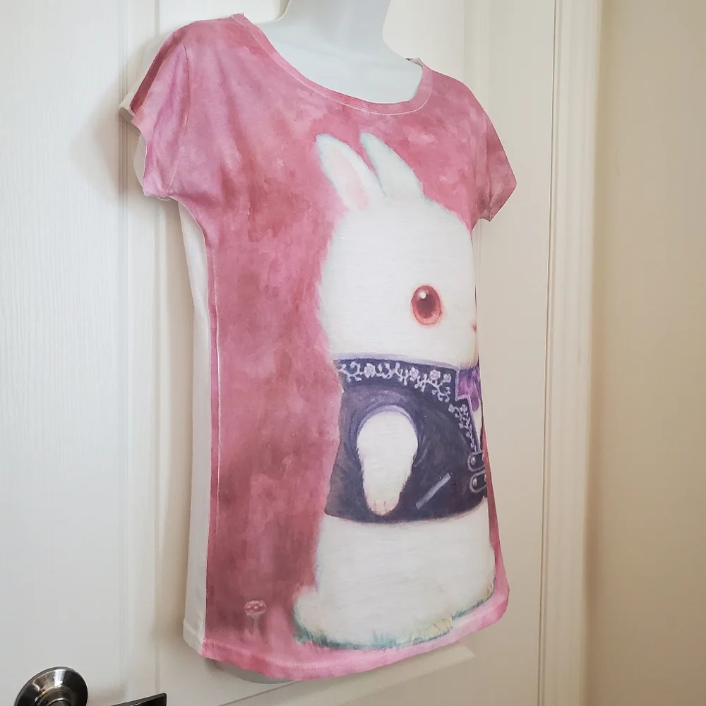 White Rabbit Tee - Alice In Wonderland - Picture 8 of 11